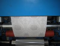 China Wall Paper Cloth Rotary Screen Gravure Printing Machine Line 1060MM factory