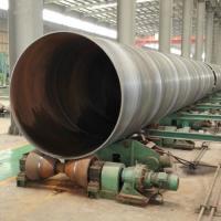 China 8 Spiral Steel Pipe Carbon Steel Welded Pipe For Gas Transport factory