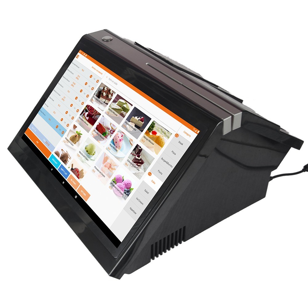 China Google Play Supported Cash Register with 2D Scanner and 80mm Built-in Thermal Printer factory