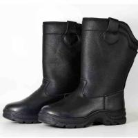 China Plus Velvet Genuine Leather Martin Boots Warm Cotton Boots Autumn And Winter Riding factory