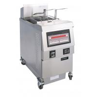 China Small Commercial Kitchen Equipments 25L Stainless Steel Single - Tank Electric / Gas Open Fryer for sale