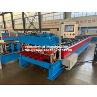 Quality Roof Glazed Tile Roll Forming Machine , High Speed Metal Roll Forming Equipment for sale