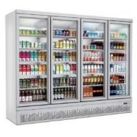 China Commercial Upright Freezer Glass Door 110V/60Hz 220-240V Plug In Type UF2 for ice cream factory