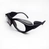 China 355nm Black Frame UV Protective Laser Safety Goggles For Laser Operator factory