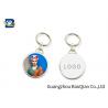 China Beautiful Girl Image Custom 3D Keychain , Personalised 3D Keyrings MET Material factory