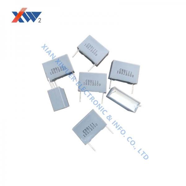 Quality CBB111 2000 VAC Metal Foil Capacitor Film Dielectri Cassette Small Size for sale