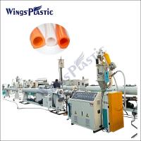 China PP PE PVC Pipe Machine Production Line Bellows Water Electric Conduit Pipe Machine factory