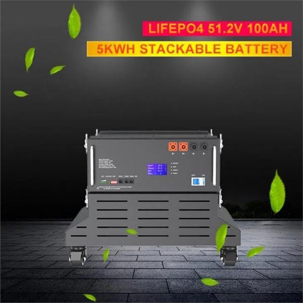 Quality 5KWh Stacked Lithium Battery Solar Power Battery Energy Storage System for sale