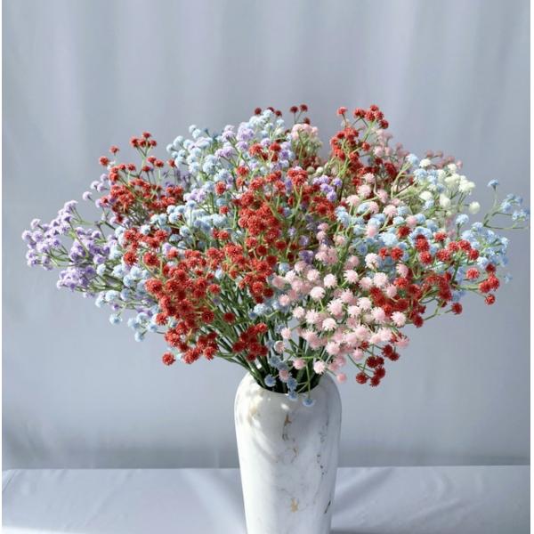 Quality Babysbreath Decorative Artificial Flowers Wedding Home Party Decoration for sale