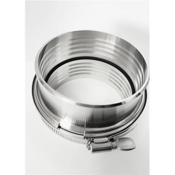 Quality Pipeline 304 Stainless Steel Pipe Fittings Internal Clamp 3A Certified Ferrule for sale