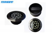 China Recessed Aluminum RGB 18x1w LED Underground Lights Anti Dust For Garden factory