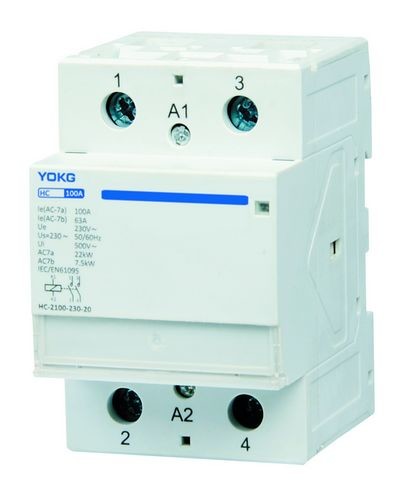 Quality AC Household Single Pole Contactor 2 Pole 40 Amp 24v Contactor for sale