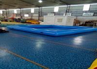 China Easy Setup Portable Water Pool With Waterproof Plato PVC Tarpaulin factory