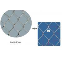 china Stainless Steel Knotted Rope Mesh with Excellent Softness