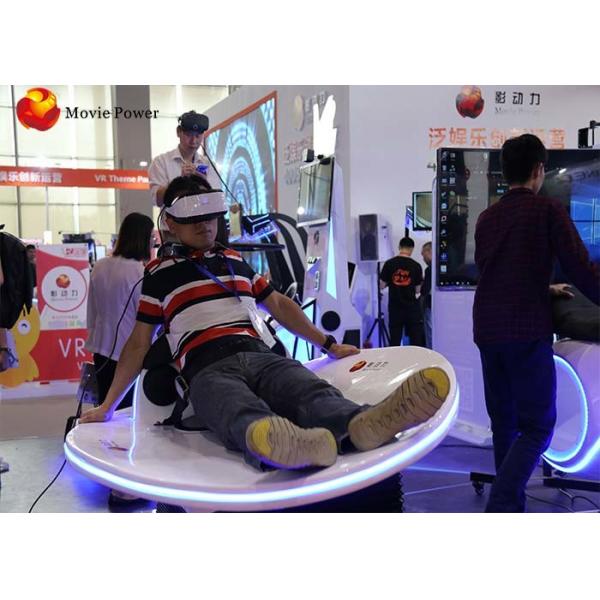 Quality 220V 9D Simulator Vr Roller Coaster With Electric system 1700 * 1122 * 1065 for sale
