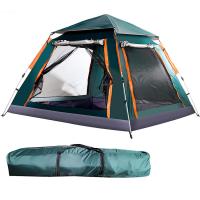 Quality Hiking Travel Automatic Family Tent 3-4 Person 1500mm Waterproof Backpacking for sale