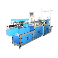 China High Speed Automatic Plastic PE / Non woven Bouffant Cap Making Machine factory