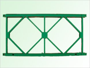 China Compact 100 Truss Emergency Steel Bailey Bridge Tablets Up To 60 m for sale