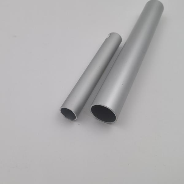 Quality ISO 14001 Extruded Aluminum Tubing Profiles Rectangular Round 40 x 40 for sale