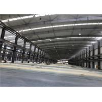 China Eco Friendly Large Steel Workshop Buildings With Crane For Industrial Factory factory