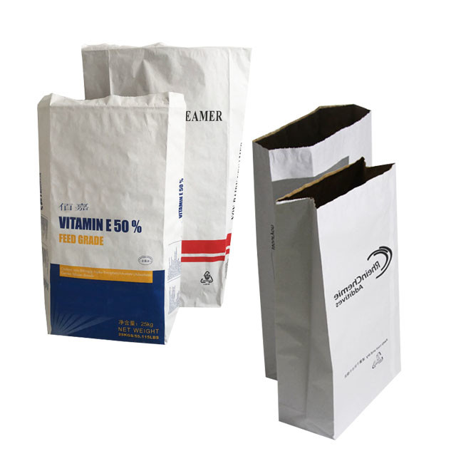 China Custom Printed 7 Colors Kraft Paper Packaging Bags Custom Closure And Shape factory