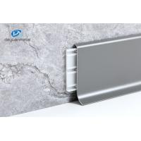 China 6063 Aluminum Skirting Board T6 Temper Polishing OEM Available For Kitchen factory