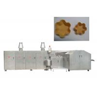 Quality Stainless Steel Waffle Cone Production Line With 5 - 6 Gas Consumption / Hour for sale