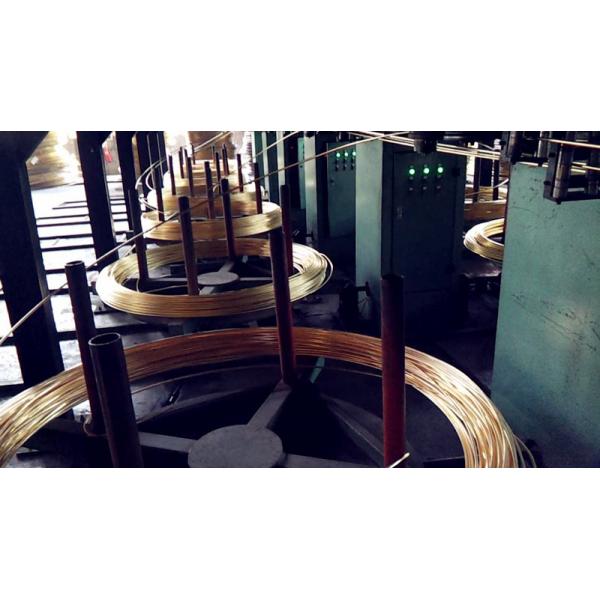 Quality 1000 mm/min Precision Wire Brass Casting Equipment 8000mt Yearly capacity for sale