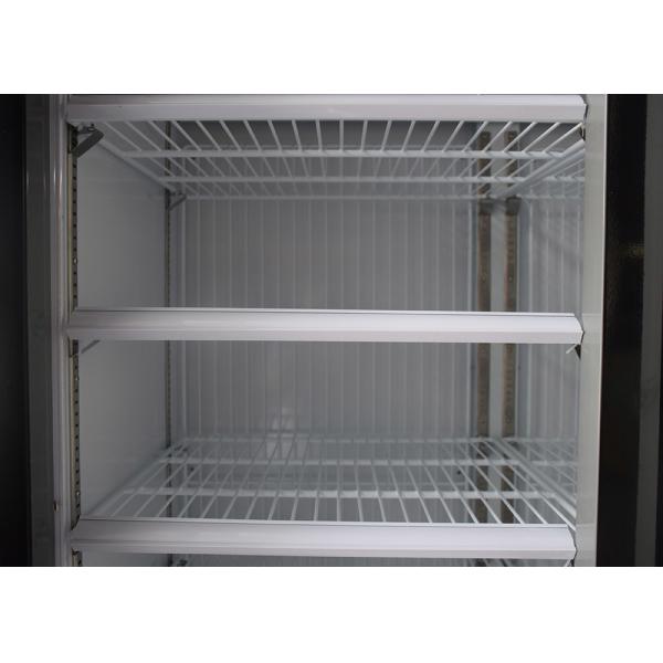 Quality Bottom Mount Air Cooling 1260L Double Glass Door Refrigerator for sale