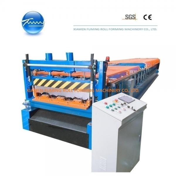 Quality GI Floor Decking Roll Forming Machine High Precision Industrial for sale