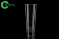 China Sturdy Reusable Clear Plastic Cups With Lids For Beverage 1000ml High Stiffness factory