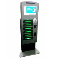 China Computer Operated Fast Cell Phone Charging Stations Coin / Bill / Card Payment factory