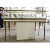China Custom Logo Jewelry Retail Display Fixtures Stainless Steel Strong Frame for sale