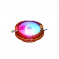 China RGB Led Lighting CPU Cooling Radiator For IntelLGA775 Core2DUO AL1050 22 DBA factory