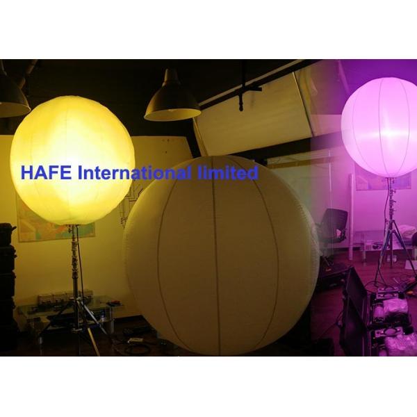 Quality 1.6M Inflatable Lighting Decoration Blue Red Yellow Pink Moon Balloon Lighting for sale