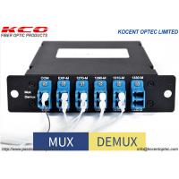 Quality LC Fiber FTTH Dwdm Multiplexer 4CH CWDM Patch Panel Modular LGX for sale
