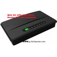 Quality Mini DC G Tech UPS 15W 30W 60W Lithium Li - ion Battery For CCTV Router VOIP POE for sale