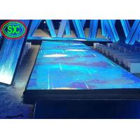 China P8.9 Portable LED digital seamless dance floor , waterproof led party floors factory