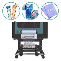 Quality Double Heads I3200 Uv Printer Roll To Roll Uv Dtf Sticker Printer With Laminator for sale