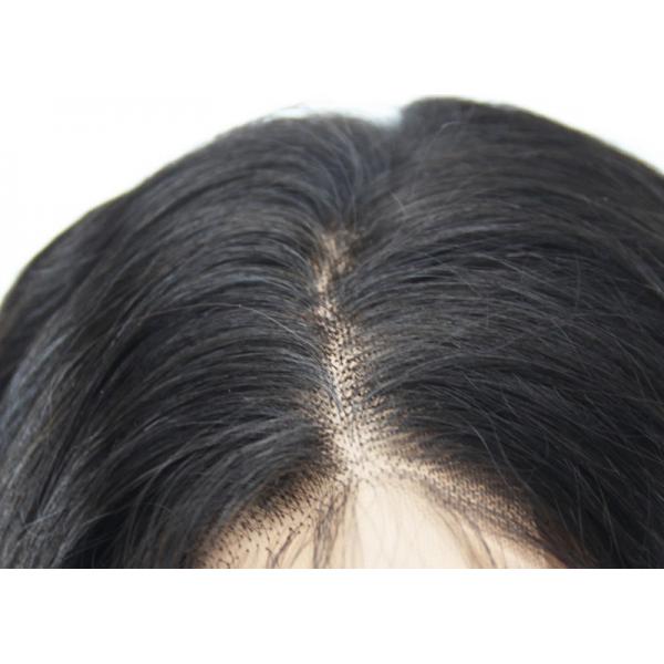 Quality Silk Base Top Raw Indian Remy Full Lace Wigs , Human Hair Full Lace Wigs For for sale
