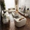 China Customized Hotel Bedroom Furniture U Shaped Leather Sectional Sofa Set factory