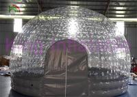 China Water Resistant Inflatable Bubble Tent For Backyard / Park / Camping / Rental factory