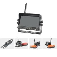 Quality HD Wireless Truck Rearview Camera Reversing Monitor 4 Channels for sale