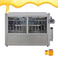 China Full Automatic Multi-Head Honey Bottle Filling Machine 100-1000ml With Heating system factory