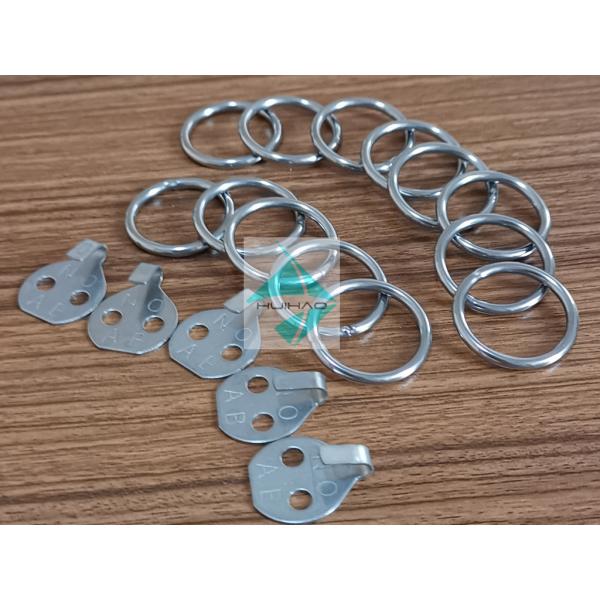 Quality Insulation Lacing Ring Washer Syatem , Lacing Hook System For Fixing Fabrication for sale