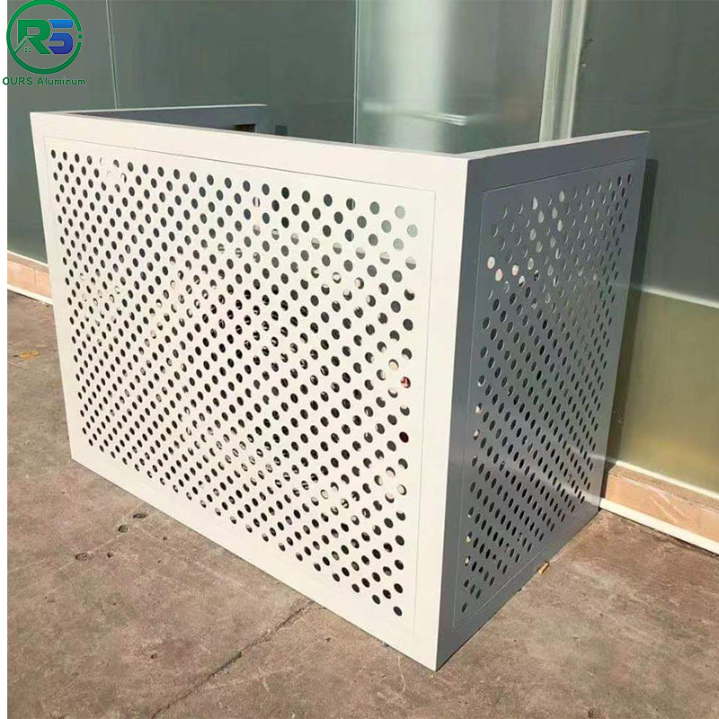 China Sound Proof Artistic Perforated Air Conditioner Cover Vent Louver Unique factory