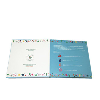 Quality Multipages LCD Video Book a5 size 1024x600 Resolution for Promotional for sale