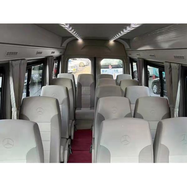 Quality Manual Second Hand Mini Buses , Benz 17 seats Used Passenger Van for sale