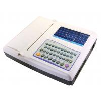 China 12 channel ECG machine,7color LCD screen ECG monitor, Protable 12 channel ECG mchine for sale