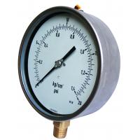 Quality Liquid-Filled Pressure Gauge with 3": ± 1.6% 6" Fixed Pointer Gaseou for sale